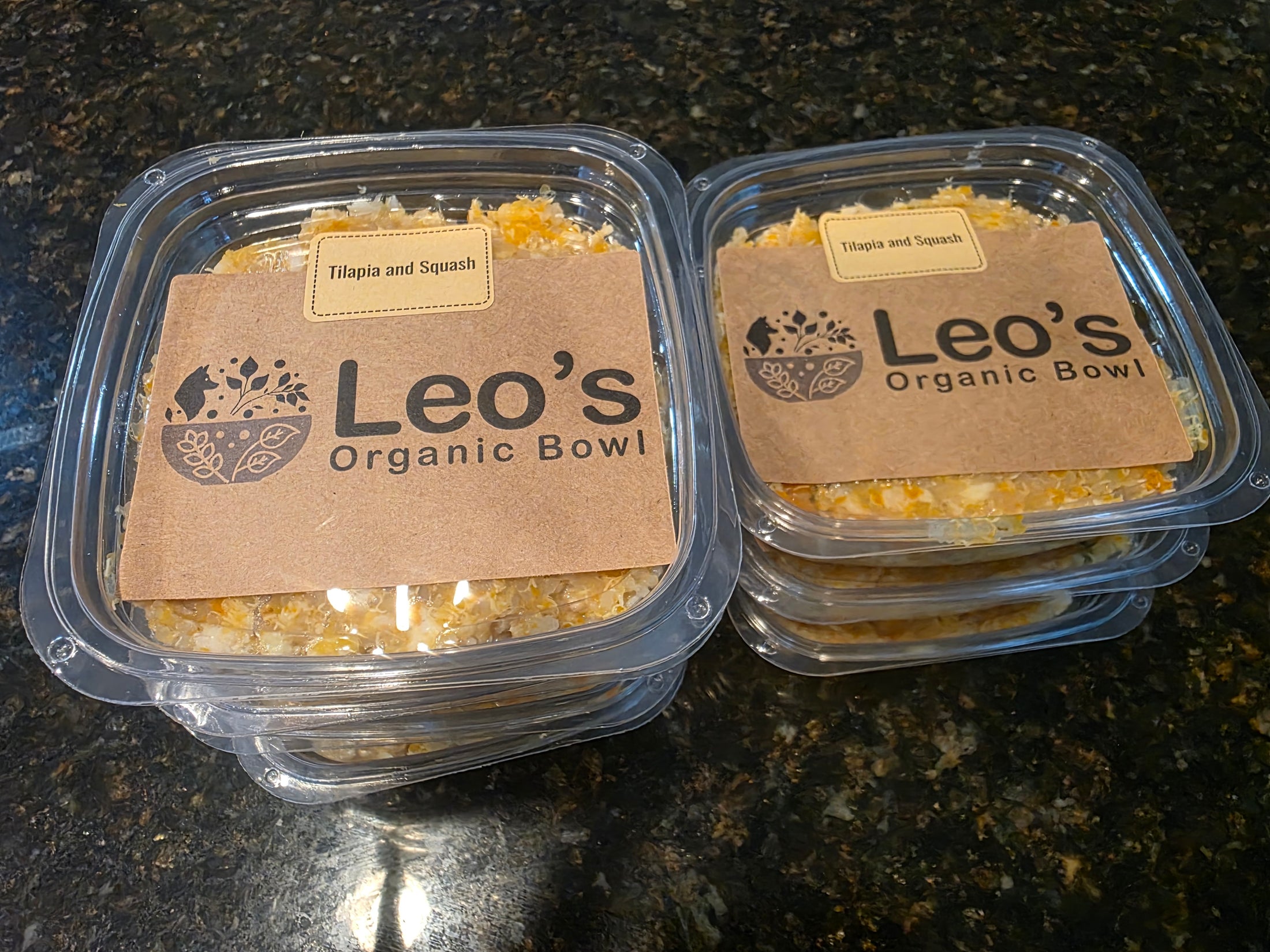 Leo's Conventional Grain Free and Gluten Free Tilapia and Butternut Squash Gluten-Free and Grain-Free Fresh Dog Food Meal 8oz