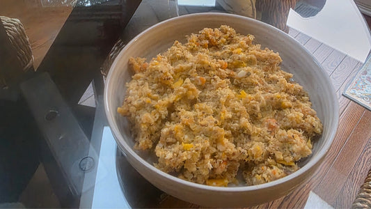 Leo's Topper - Conventional Grain Free and Gluten Free Tilapia and Butternut Squash Gluten-Free and Grain-Free Fresh Dog Food 24oz_FB