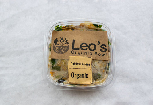 Leo's Organic Mixed Bundle - Turkey Quinoa and Chicken Rice Fresh Dog Food 8oz